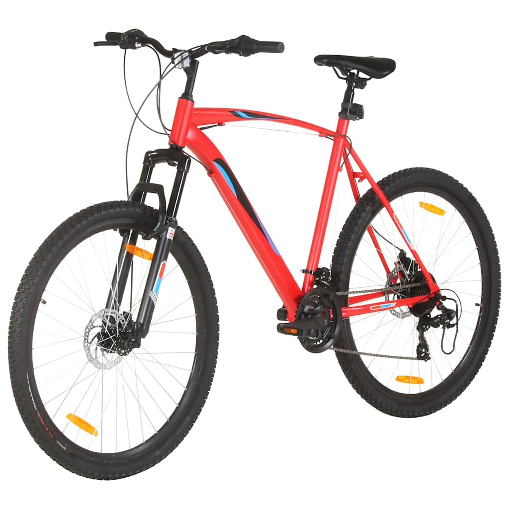 Mountain Bike 21 Speed 29" Ruote 53 Cm Rosso