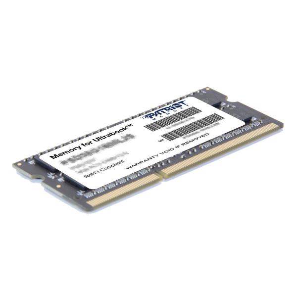 Patriot Ram Sodimm 8gb Ddr3l 1600mhz Cl11 1,35v
