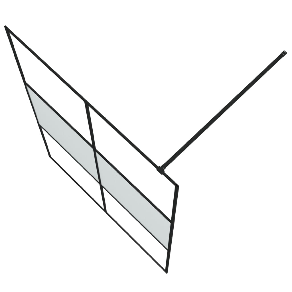 Parete Doccia Walk In 140x195 Cm Vetro Semi Smerigliato Esg - Image 5