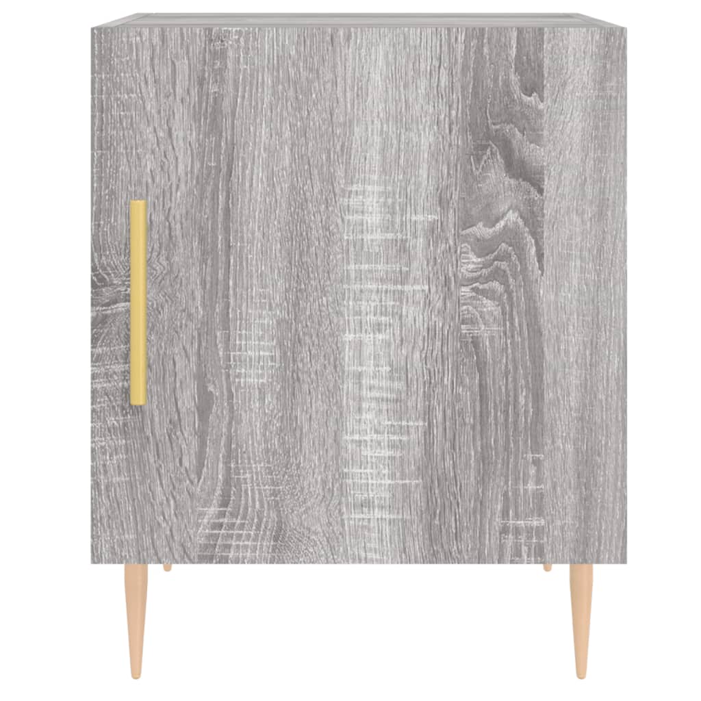 Comodini 2 Pz Grigio Sonoma 40x40x50 Cm In Legno Multistrato - Image 6