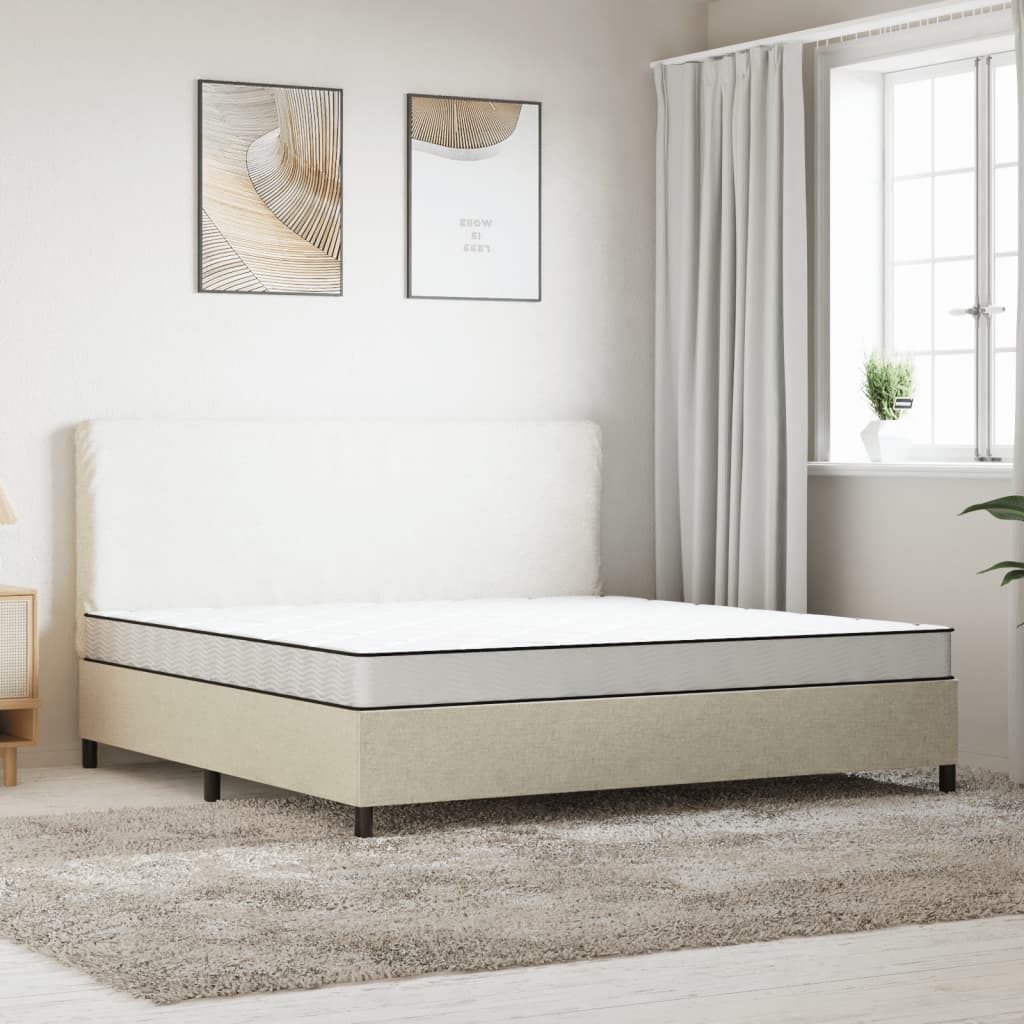 Materasso In Schiuma Mediamente Morbido 200x200 cm
