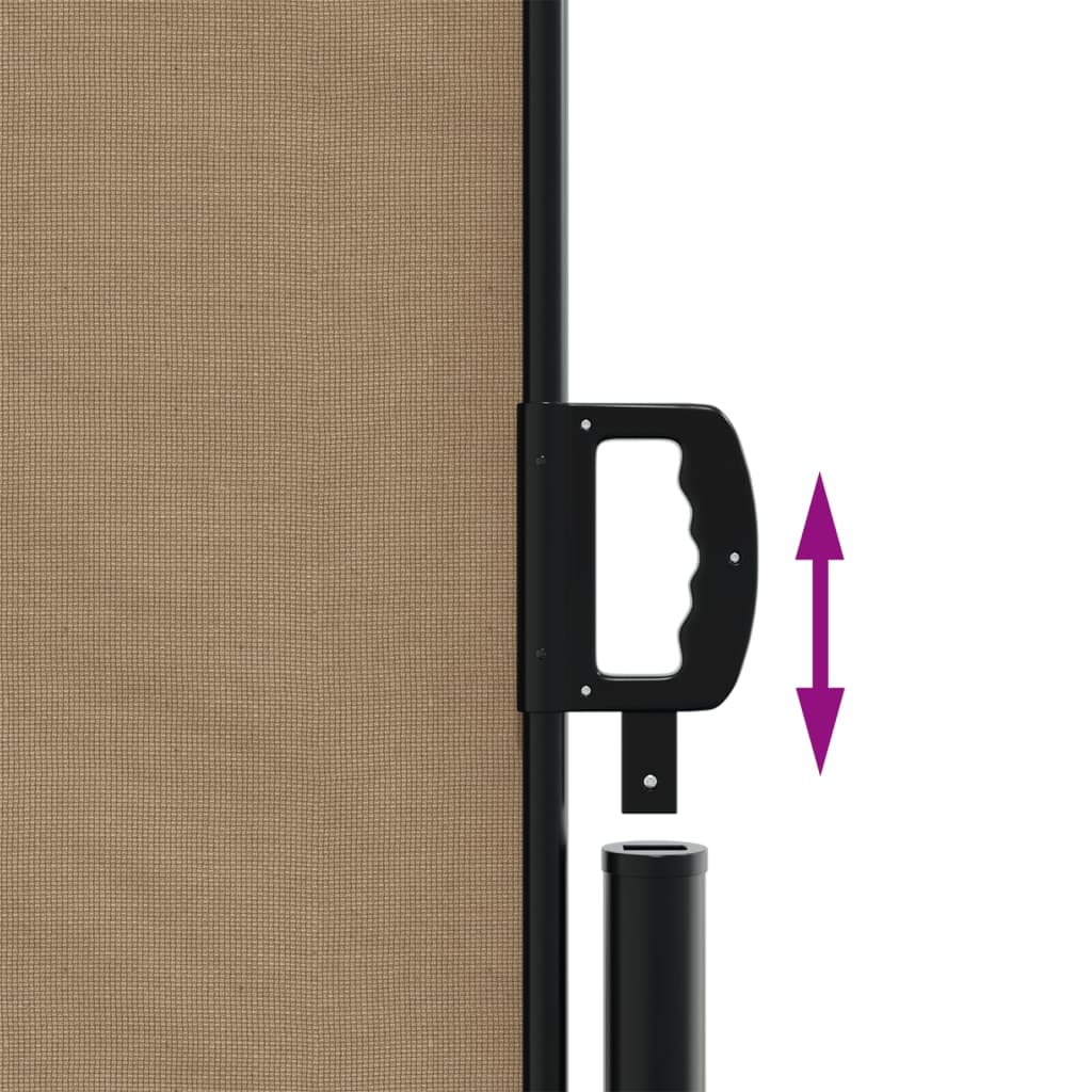 Tenda Da Sole Laterale Retrattile Tortora 200x1200 cm - Image 6