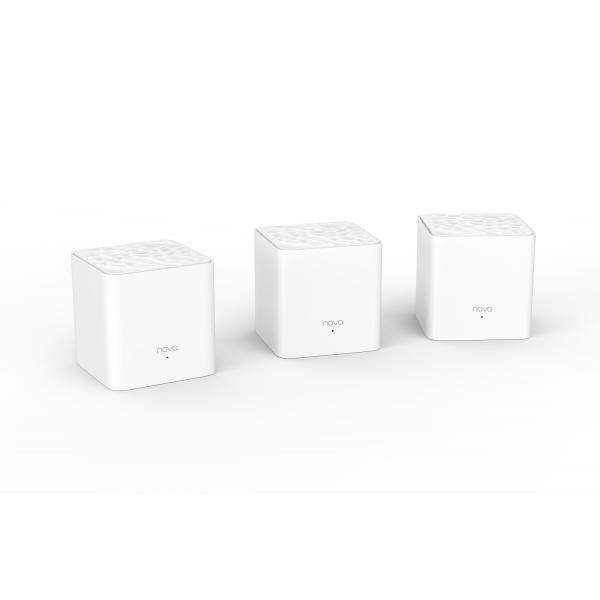 Tenda Nova Mw3 Router Mesh WI-Fi Ac1200 Dual Band (3-Pack)