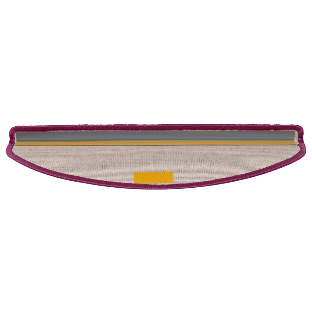 Tappetini Per Scale 15 Pz 65x21x4 Cm Rosa Semicircolari Grandi - Image 5
