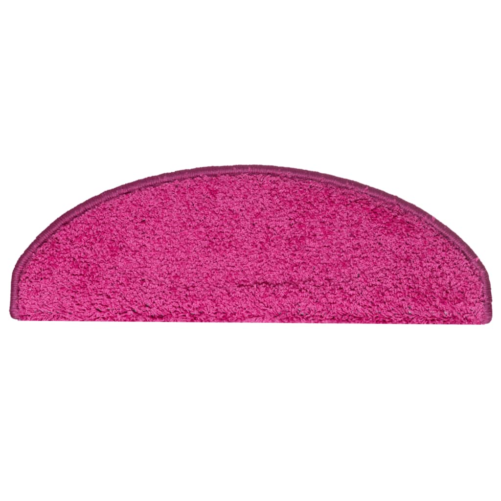Tappetini Per Scale 15 Pz 65x21x4 Cm Rosa Semicircolari Grandi - Image 6
