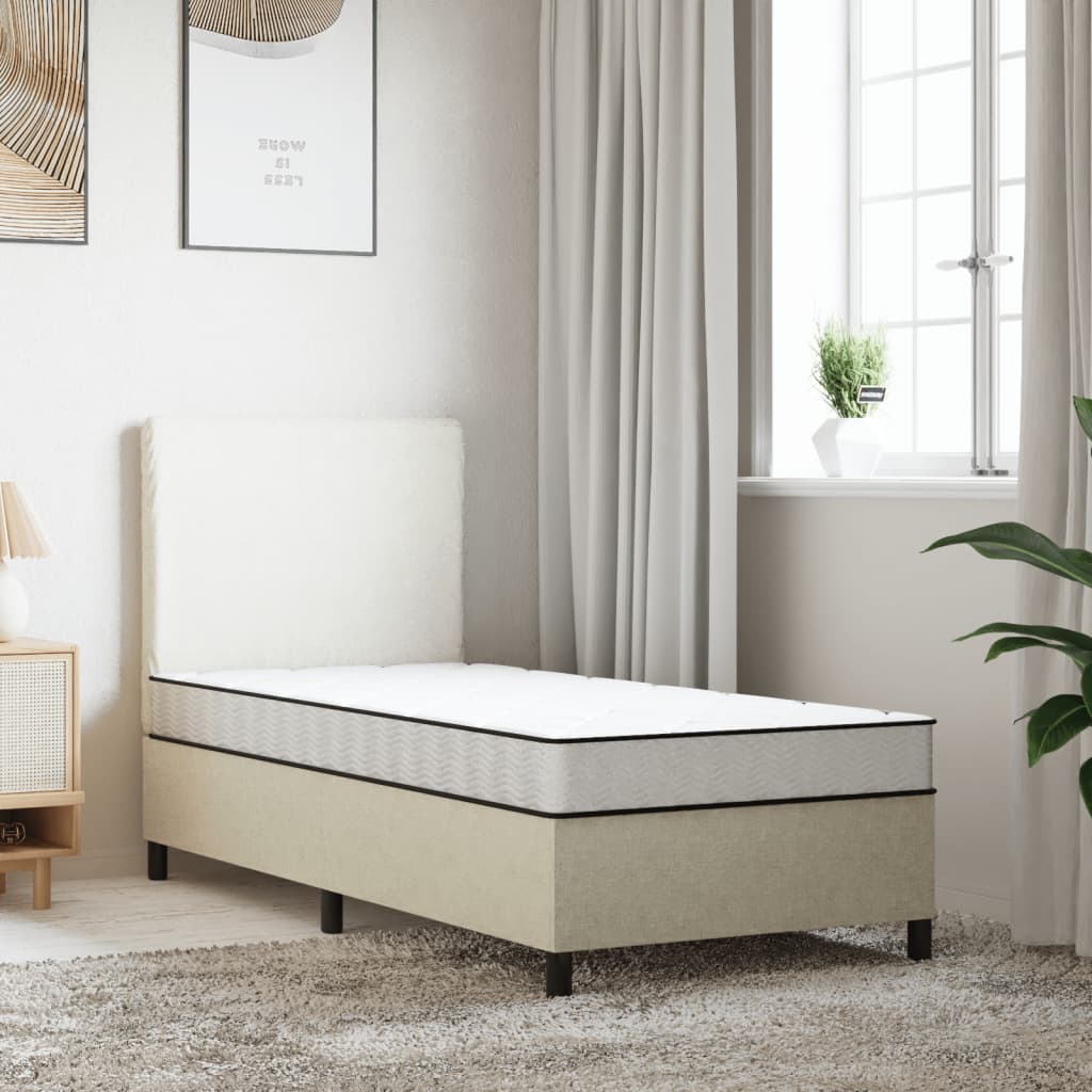Materasso In Schiuma Mediamente Morbido 80x200 cm
