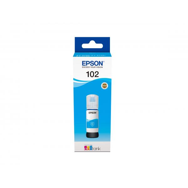 Epson Flacone Ecotank Ciano 70ml, 102