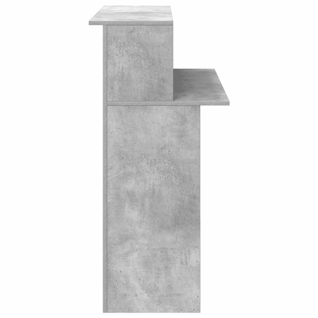 Banco Reception Grigio Cemento 100x50x103,5cm Legno Multistrato - Image 6