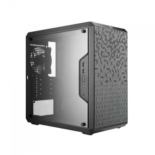 Cooler Master Case Masterbox Q300l Mid Tower MicroatX-Mini Itx, Usb3x2, Audio Io, 1x 3.5/2x 2.5"" Bay, 1x 120mm Rear Fan