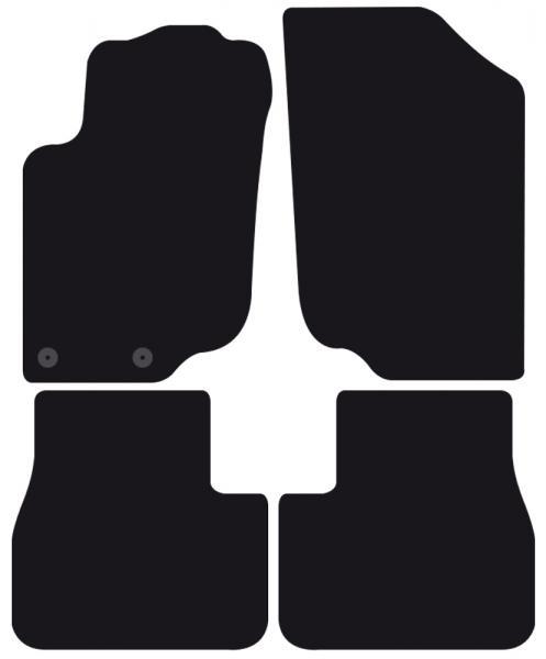 Tappeti Moquette Tailor Peugeot 207/207+ 3/5p. E Sw 06>