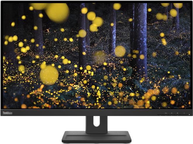 Lenovo Thinkvision E27Q-20 68,6 Cm (27" ) 2560 X 1440 Pixel Quad Hd Led Schwarz (62d0gat1eu)