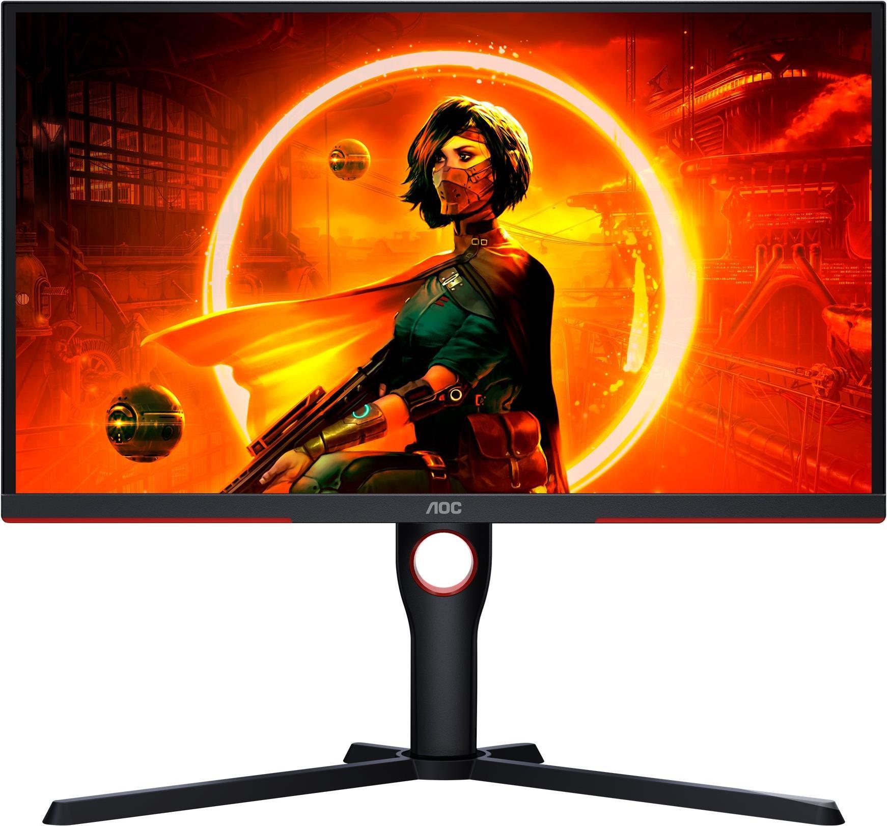 Aoc 25g3zm/bk Computerbildschirm 62,2 Cm (24.5" ) 1920 X 1080 Pixel Full Hd Schwarz - Rot (25g3zm/bk)