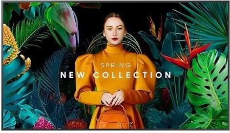 Samsung Qh75c 189 Cm 190,50cm (75") Diagonalklasse 189,23 74.5" Sichtbar Qhc Series LcD-Display Mit LeD-Hintergrundbeleuchtung Crystal Uhd Digital si