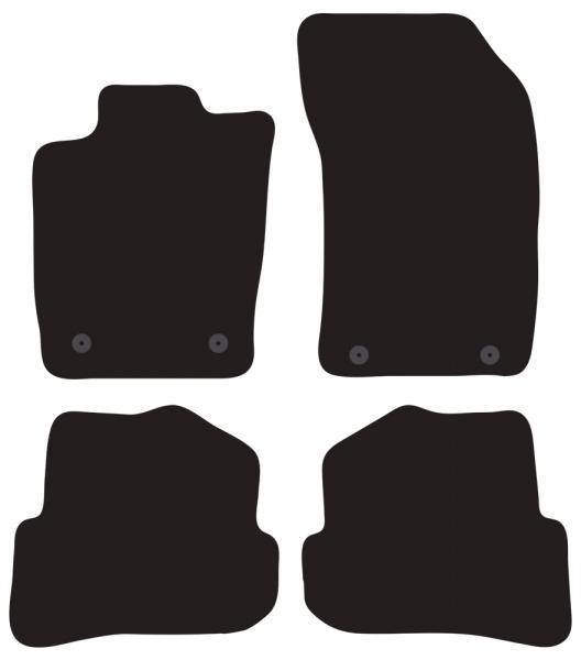 Tappeti Moquette Tailor Audi A1 5p. Sportback 11>18