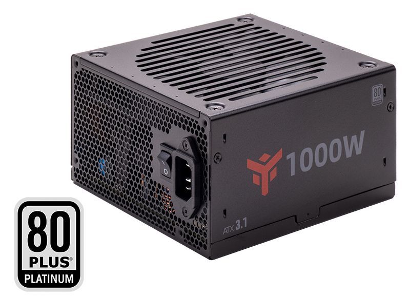 Itek Alimentatore 1000w,80plus Platinum, Atx 3.1, Fdb Fan, Cond Giapponesi, Modulare