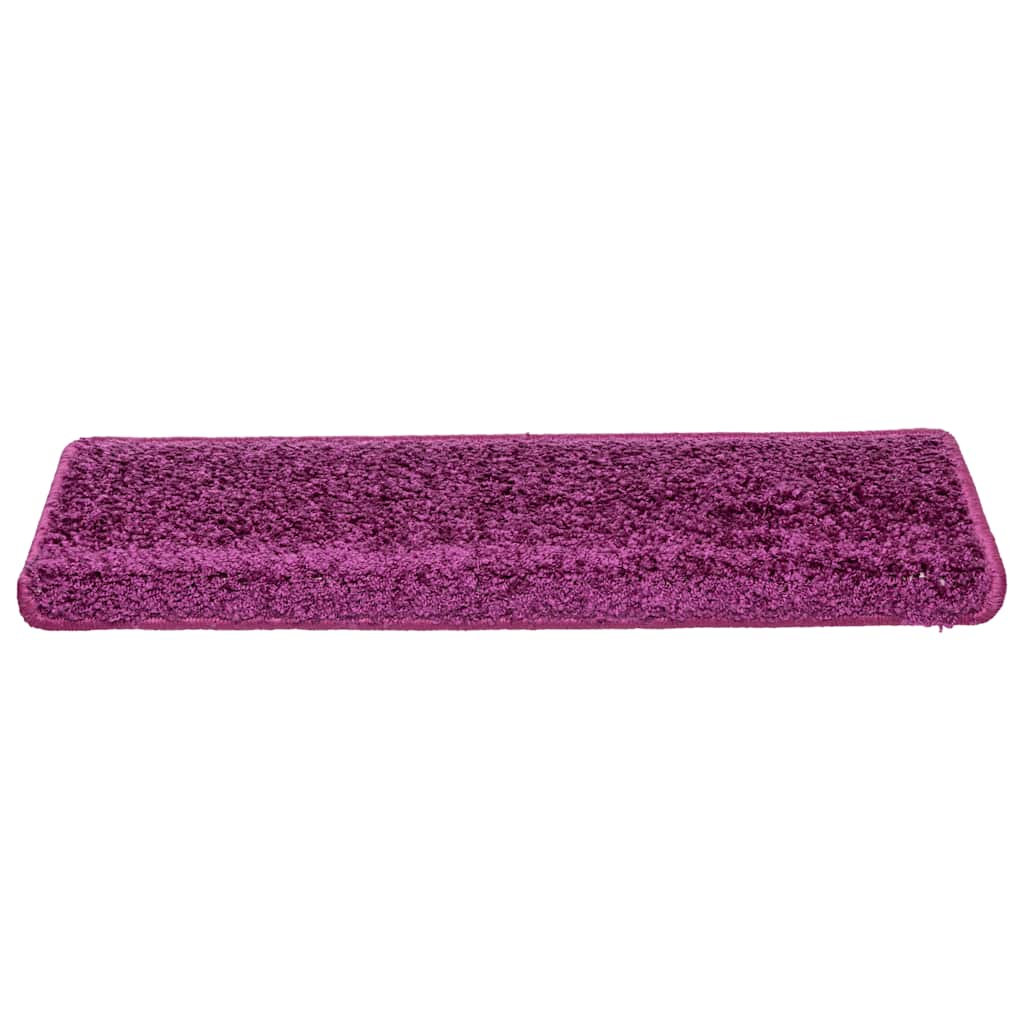 Tappetini Per Scale 30 Pz 65x21x4 Cm Viola Bordo Rettangolare - Image 3