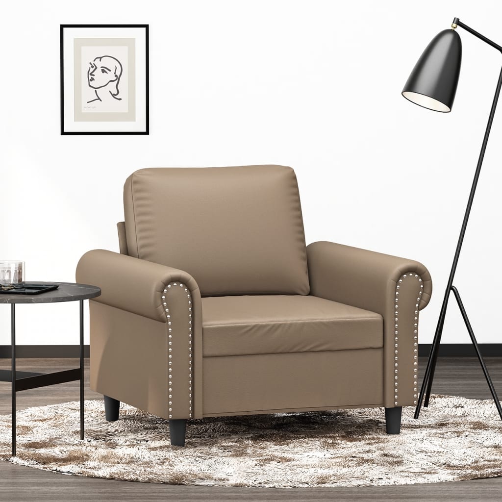 Poltrona Cappuccino 60 Cm In Similpelle