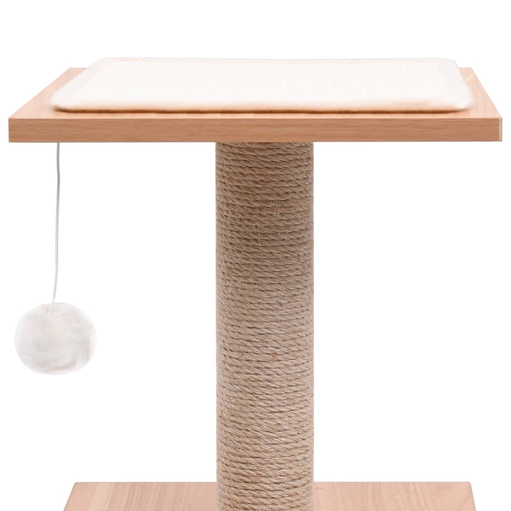 Albero Per Gatti Con Tappeto Tiragraffi In Sisal 62 cm - Image 4