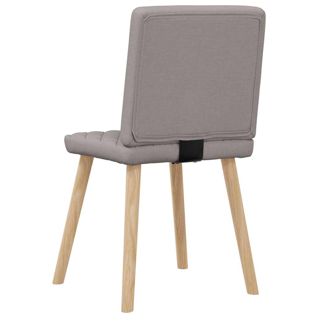 Sedie Da Pranzo 6 Pz Grigio Talpa In Tessuto - Image 6