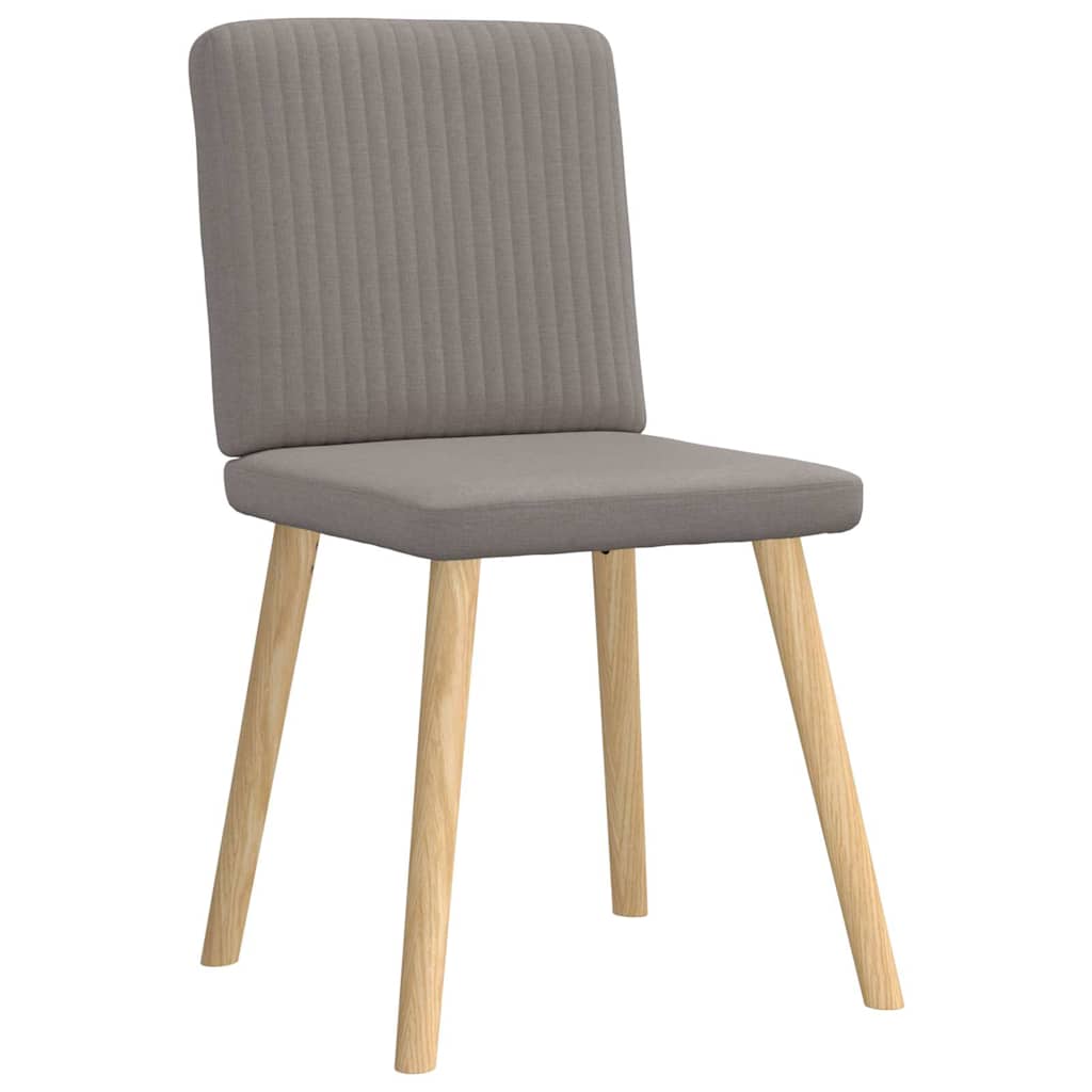 Sedie Da Pranzo 6 Pz Grigio Talpa In Tessuto - Image 3