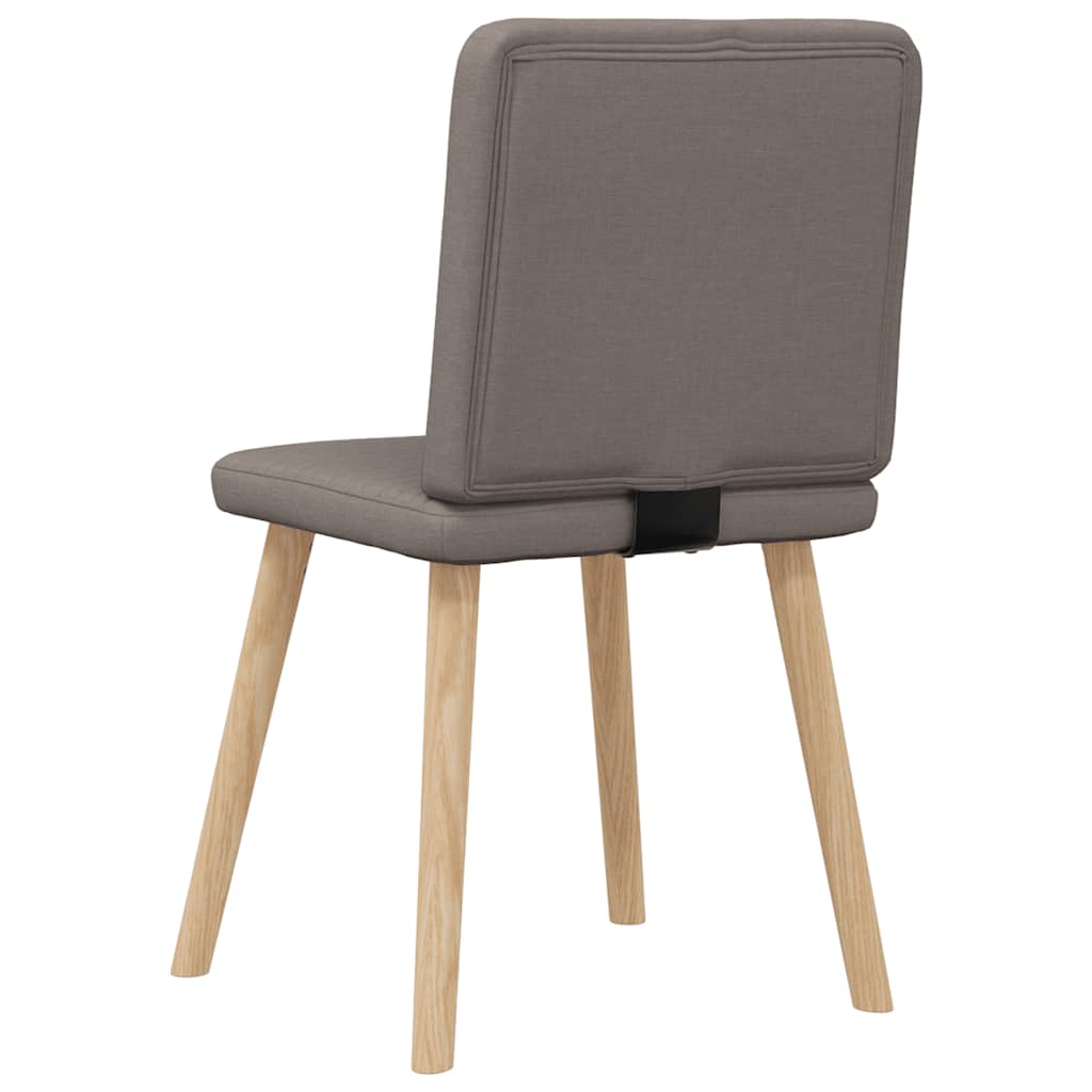 Sedie Da Pranzo 6 Pz Grigio Talpa In Tessuto - Image 6