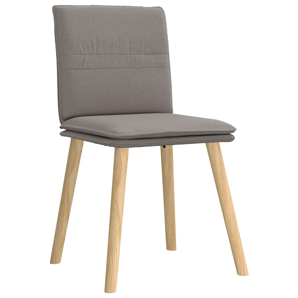 Sedie Da Pranzo 6 Pz Grigio Talpa In Tessuto - Image 3