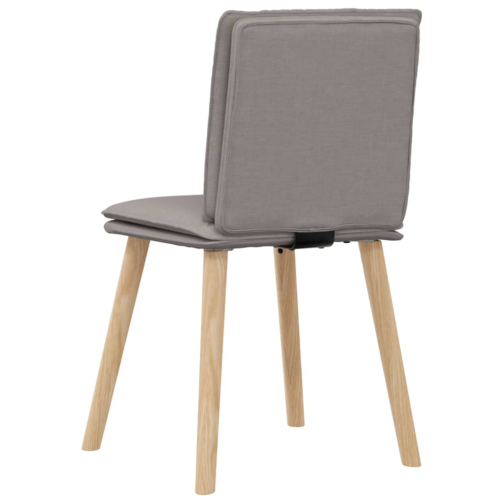 Sedie Da Pranzo 6 Pz Grigio Talpa In Tessuto - Image 6