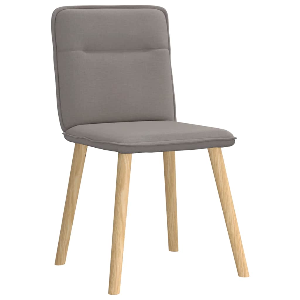 Sedie Da Pranzo 6 Pz Grigio Talpa In Tessuto - Image 3
