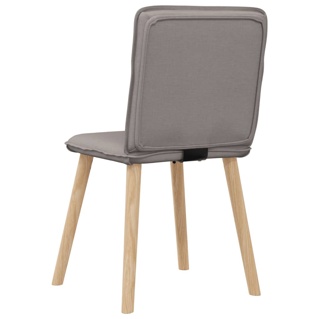 Sedie Da Pranzo 6 Pz Grigio Talpa In Tessuto - Image 6