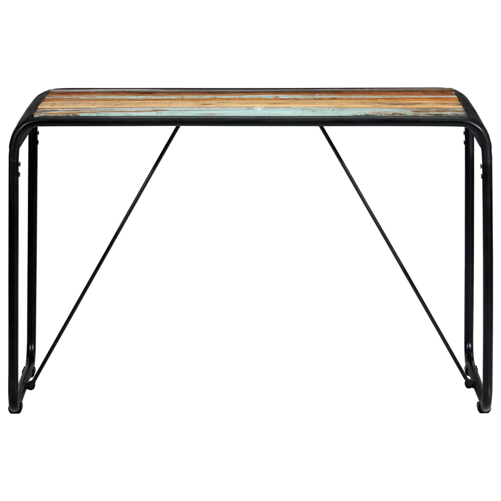 Tavolo Da Pranzo 118x60x76 Cm In Legno Massello Di Recupero