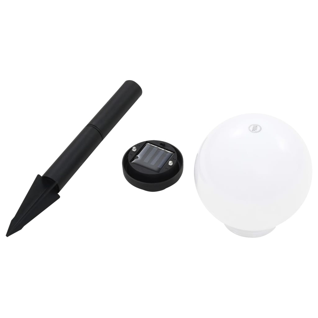 Lampade Solari Da Esterno 6 Pz Led Sferiche 20 Cm Rgb - Image 6