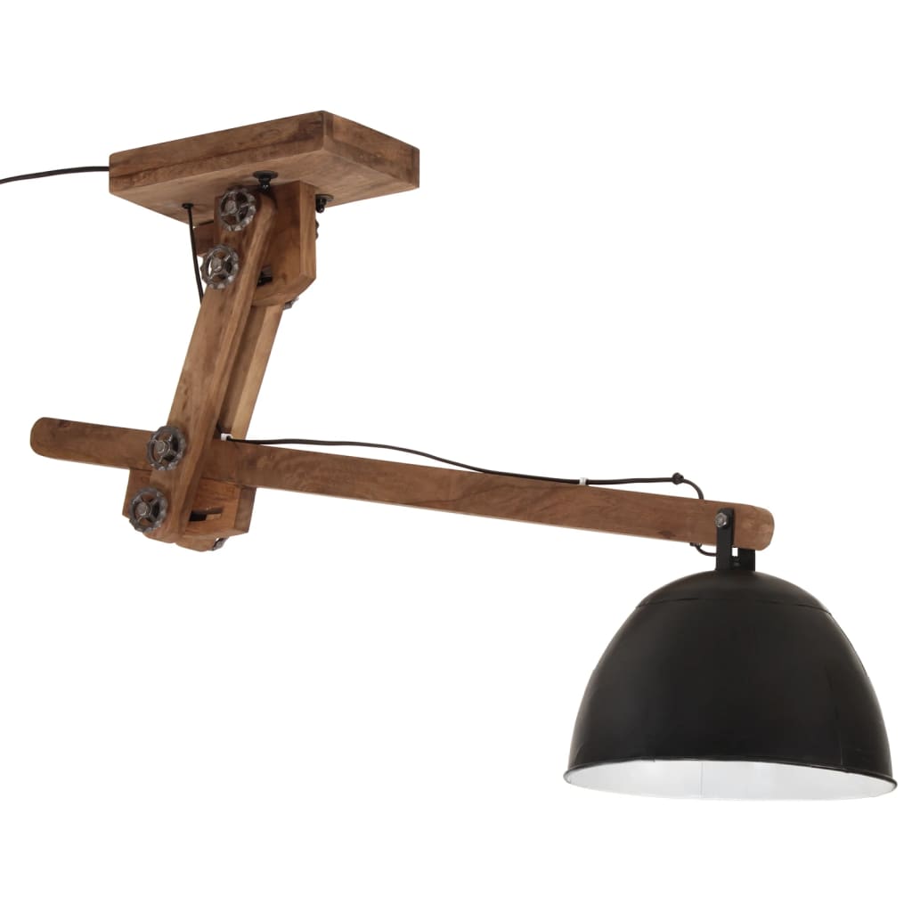 Lampada Da Soffitto 25 W Nera 105x30x65-108cm E27