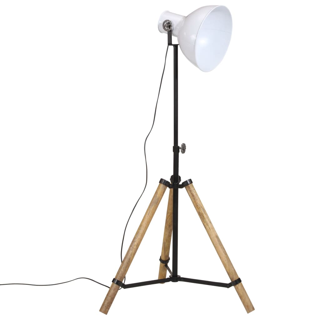 Lampada Da Terra 25 W Bianca 75x75x90-150 Cm E27