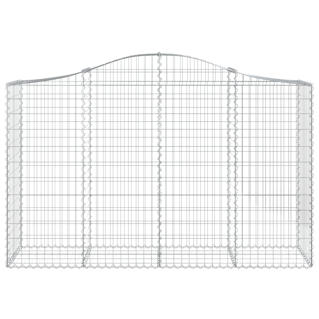 Cesti Gabbioni Ad Arco 20 Pz 200x50x120/140 Cm Ferro Zincato - Image 4