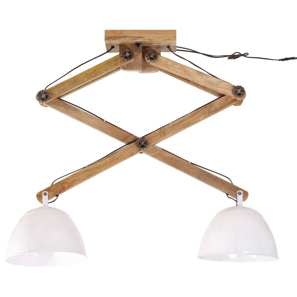 Lampada Da Soffitto 25 W Bianca 29x18x85 Cm E27 - Image 3