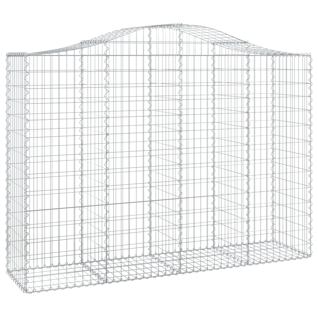 Cesti Gabbioni Ad Arco 20 Pz 200x50x140/160 Cm Ferro Zincato - Image 3