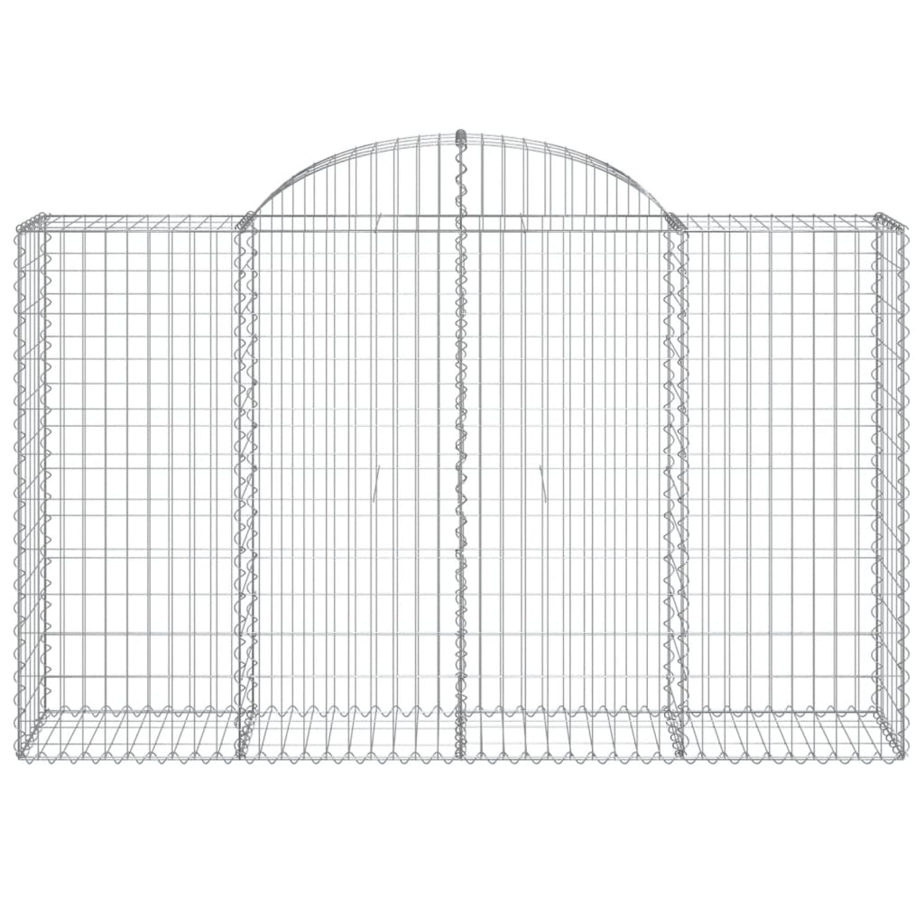 Cesti Gabbioni Ad Arco 20 Pz 200x50x120/140 Cm Ferro Zincato - Image 4
