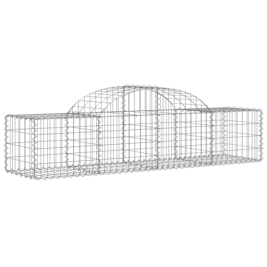 Cesti Gabbioni Ad Arco 20 Pz 200x50x40/60 Cm Ferro Zincato - Image 3