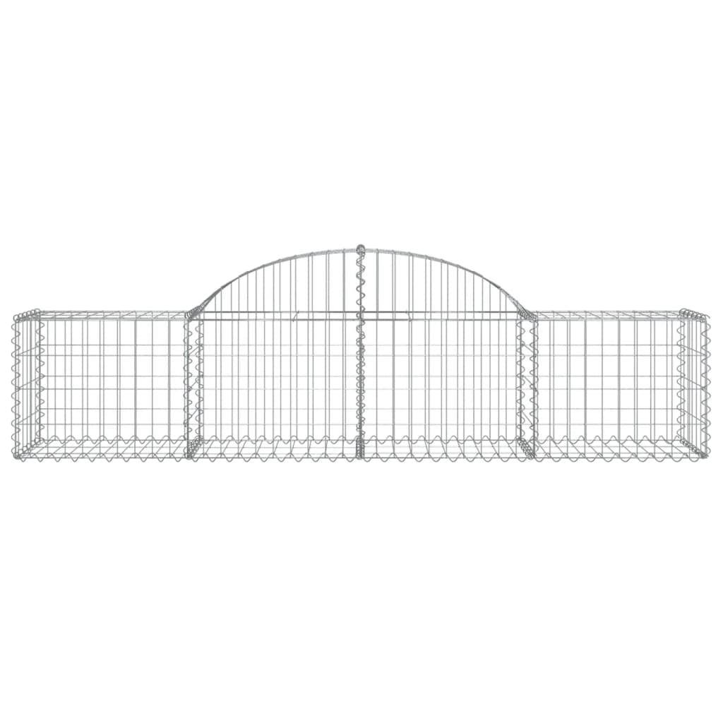 Cesti Gabbioni Ad Arco 20 Pz 200x50x40/60 Cm Ferro Zincato - Image 4