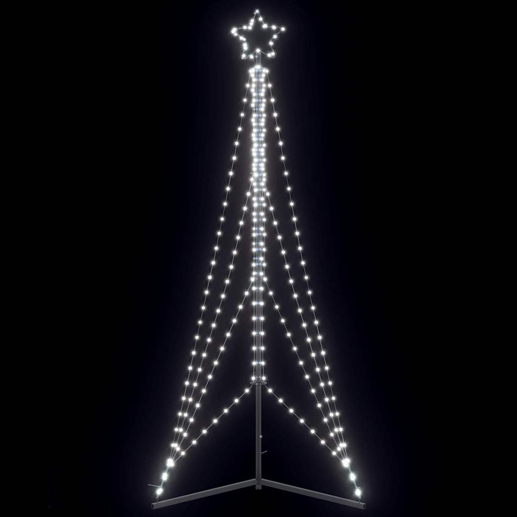 Albero Di Natale A Led 483 Led Bianco Freddo 240 cm