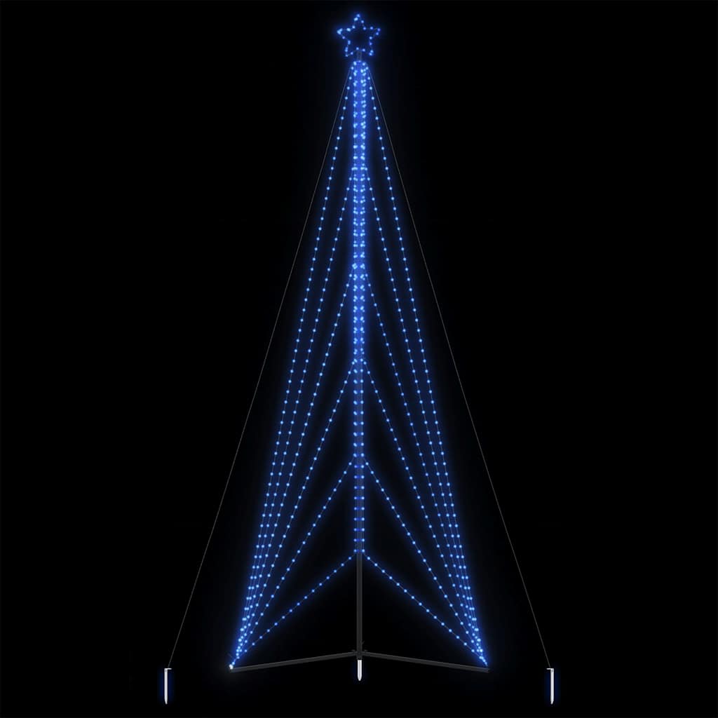 Albero Di Natale A Led 861 Led Blu 478 cm
