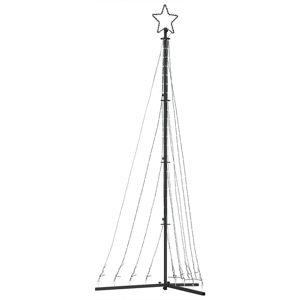 Albero Di Natale A Led 447 Led Bianco Caldo 249 cm - Image 4