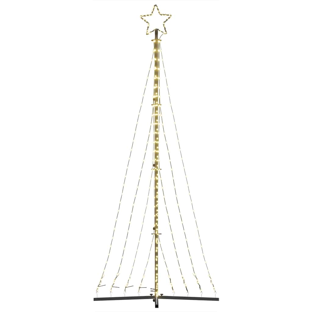 Albero Di Natale A Led 447 Led Bianco Caldo 249 cm - Image 6
