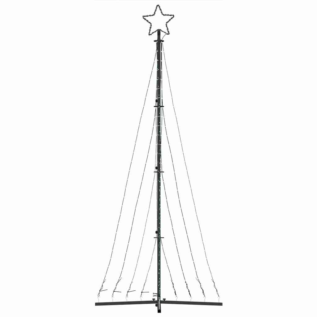 Albero Di Natale A Led 447 Led Bianco Caldo 249 cm - Image 5