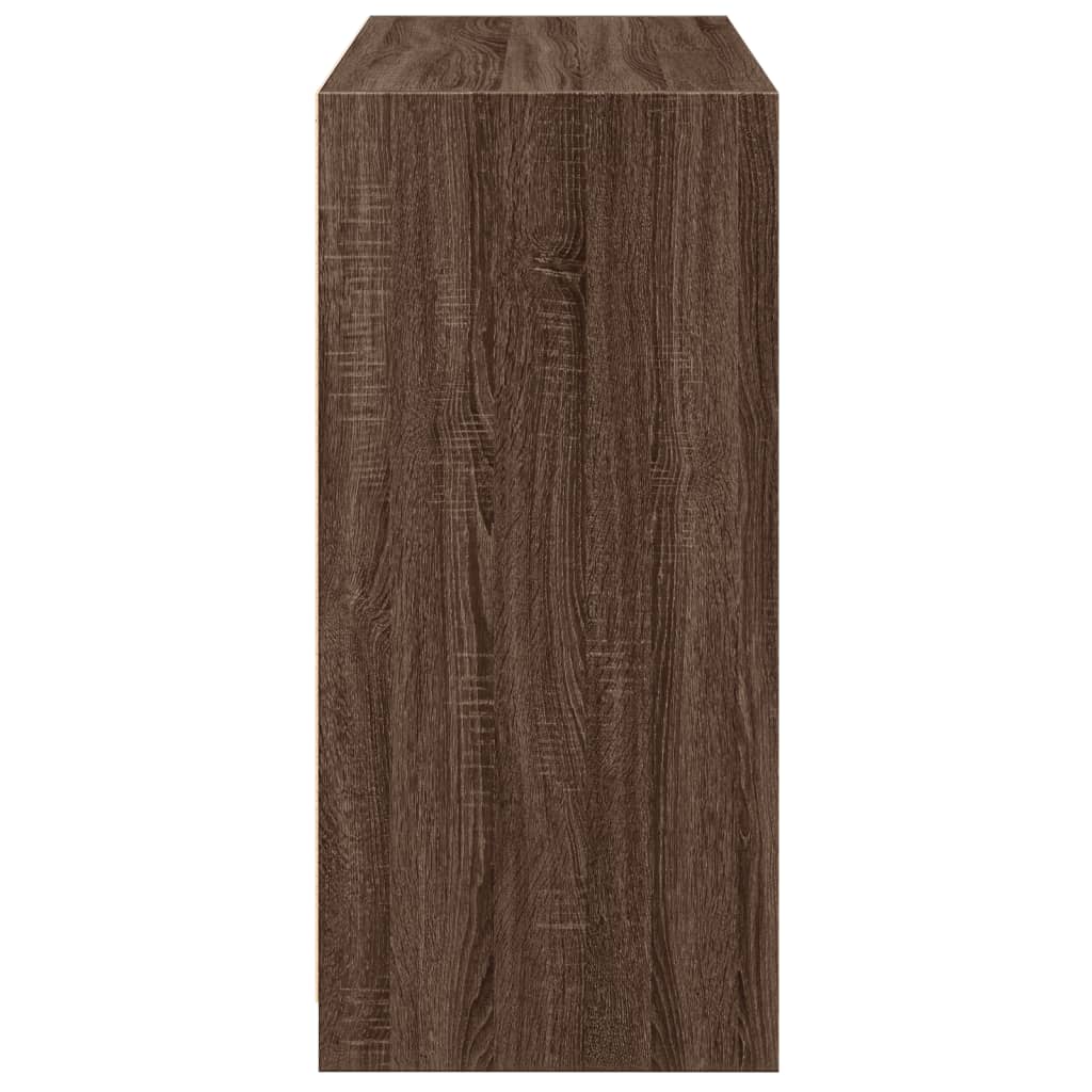 Armadio Marrone Sonoma 77x48x102 Cm In Legno Multistrato - Image 6