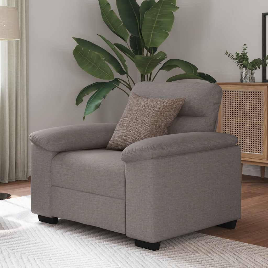 Poltrona Tortora 60 Cm In Tessuto