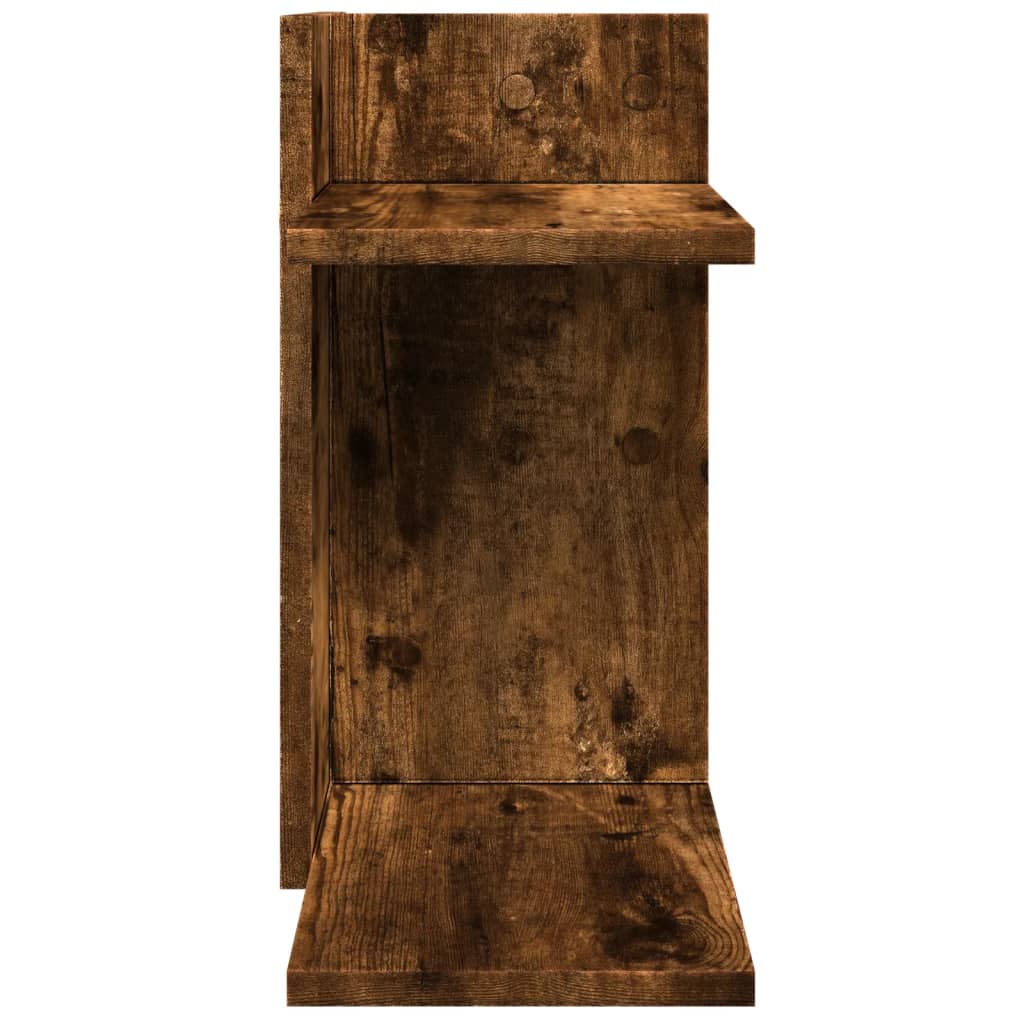 Organizer Scrivania Rovere Fumo 42x21,5x42 Cm Legno Multistrato - Image 5