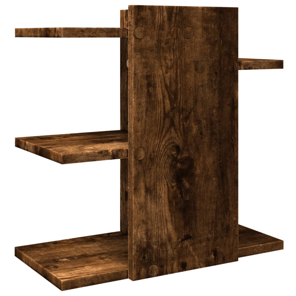 Organizer Scrivania Rovere Fumo 42x21,5x42 Cm Legno Multistrato - Image 6