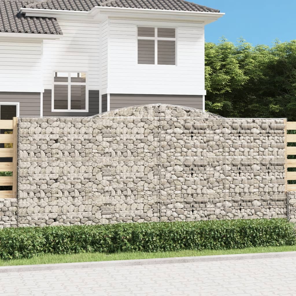 Cesti Gabbioni Ad Arco 3 Pz 400x50x180/200 Cm Ferro Zincato