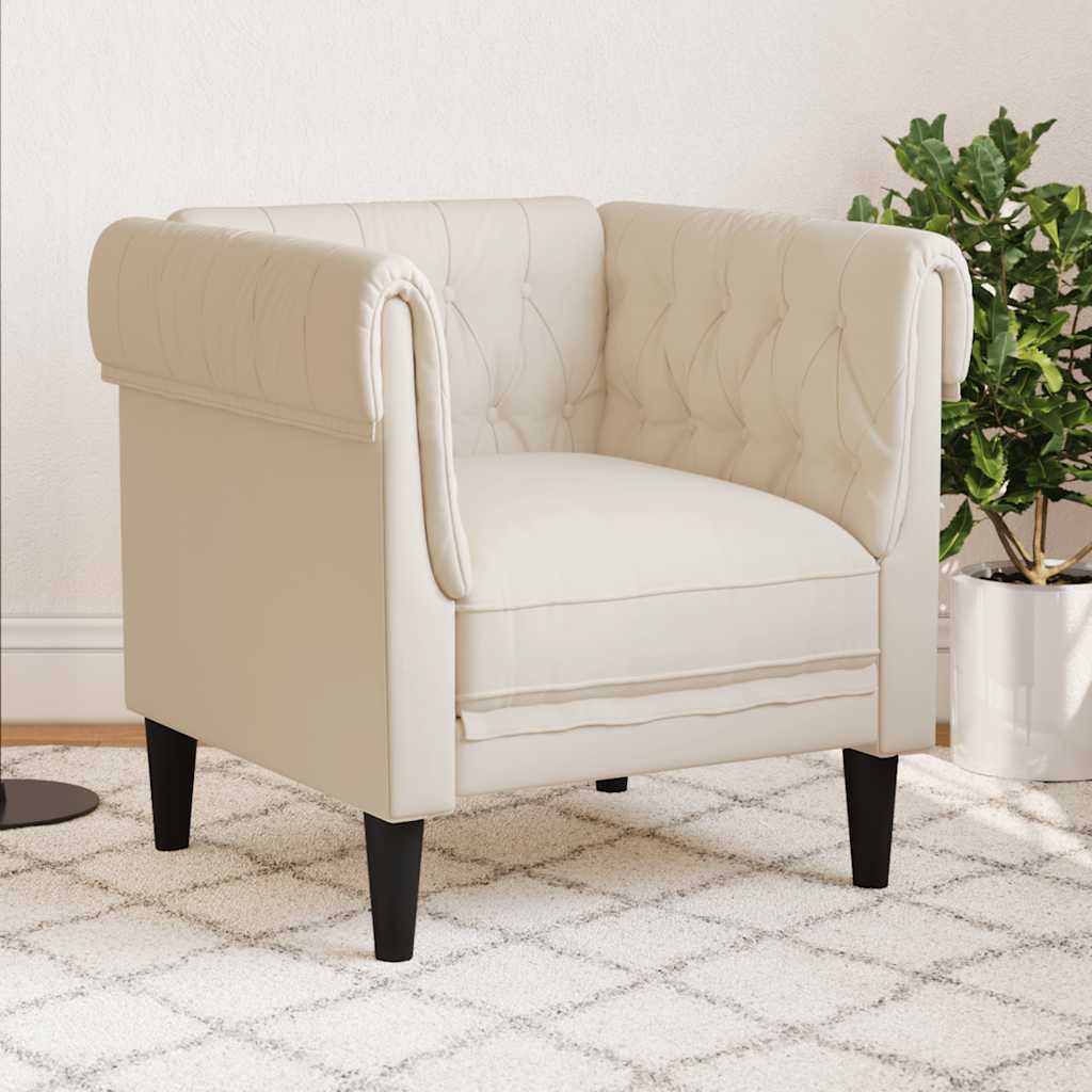 Poltrona Chesterfield In Lino
